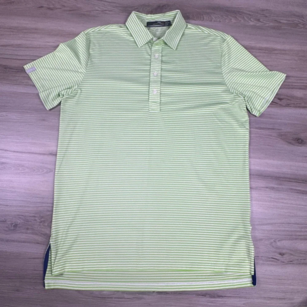 RLX Ralph Lauren Golf Polo Shirt Mens medium green Golfcore, athleisure,‎ preppy